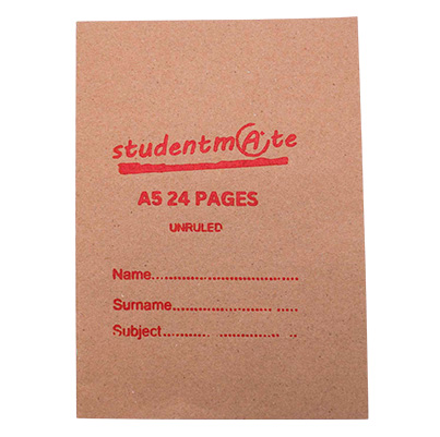 College Books (24 Pages, Unruled)